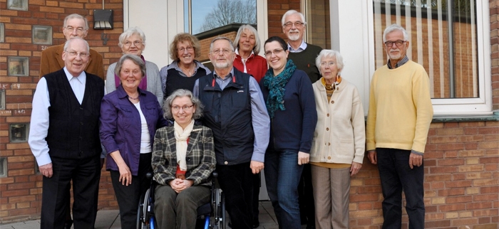 Im Pfarrbüro Aaseestadt - Alexandra Barjang und Team